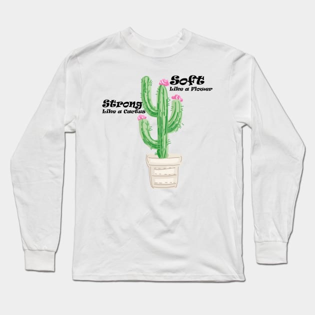 Strong Women Long Sleeve T-Shirt by D_creations